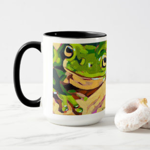 Frog Painting - Gift for Animal Lovers Mug