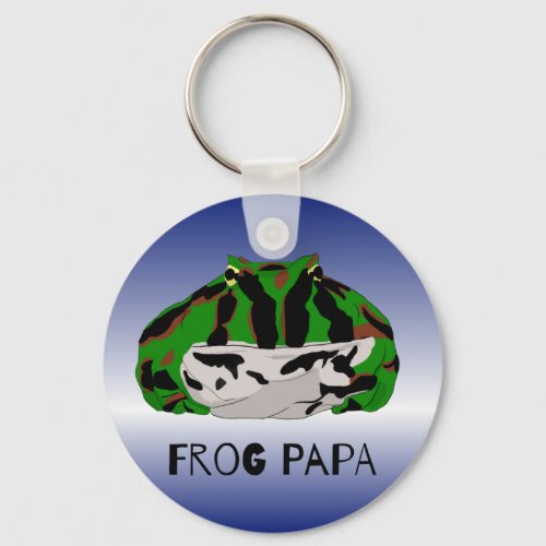Frog Papa Keychain
