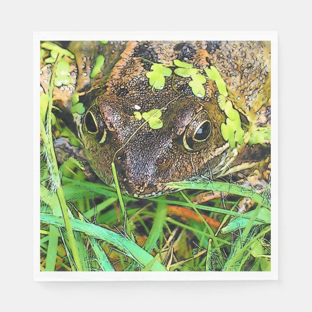 FROG PAPER NAPKINS (Front)