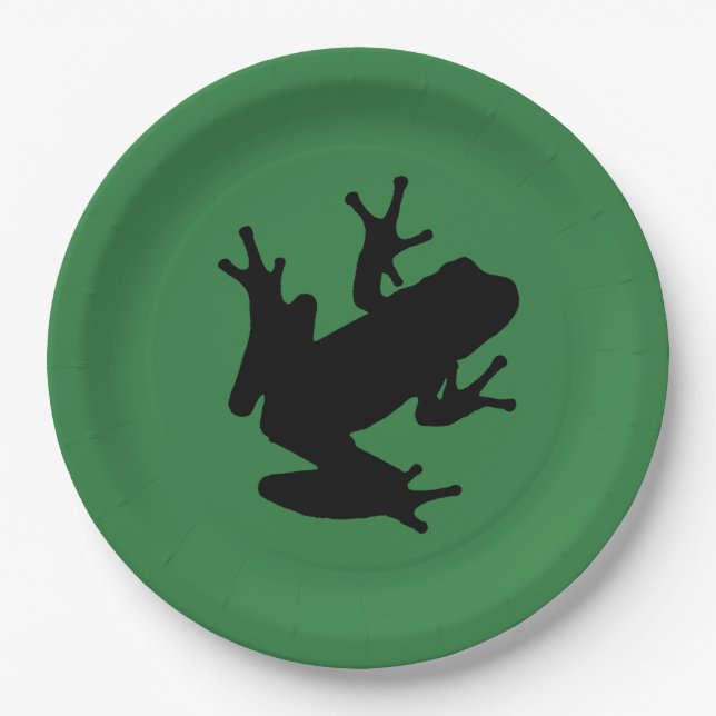 frog paper plates (Front)
