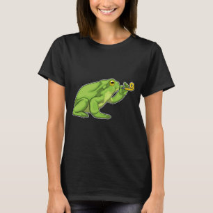 Frog Party Horn T-Shirt
