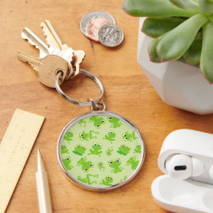 Frog Pattern, Cute Frogs, Green Frogs, Frog Prince Keychain