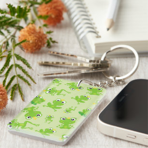 Frog Pattern, Cute Frogs, Green Frogs, Frog Prince Keychain