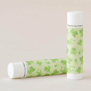 Frog Pattern, Cute Frogs, Green Frogs, Frog Prince Lip Balm