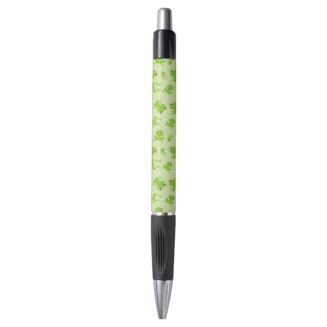 Frog Pattern, Cute Frogs, Green Frogs, Frog Prince Pen (Front Vertical)