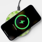Frog Pattern, Cute Frogs, Green Frogs, Frog Prince Wireless Charger (Phone)