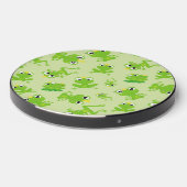 Frog Pattern, Cute Frogs, Green Frogs, Frog Prince Wireless Charger (Front 2)