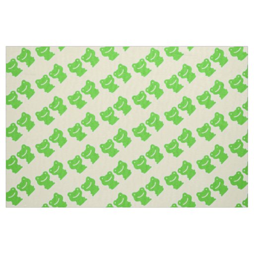 Frog Pattern Fabric