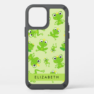 Frog Pattern, Green Frogs, Frog Prince, Your Name Speck iPhone 12 Case