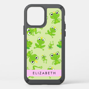 Frog Pattern, Green Frogs, Frog Prince, Your Name Speck iPhone 12 Case