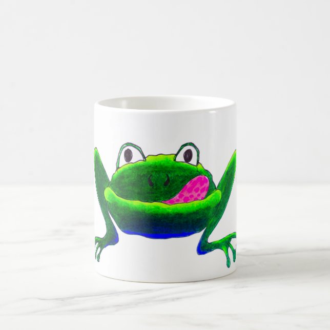 Frog "Phraug" Coffee Mug (Center)