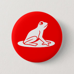 Frog Pinback Button