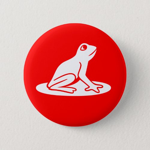 Frog Pinback Button