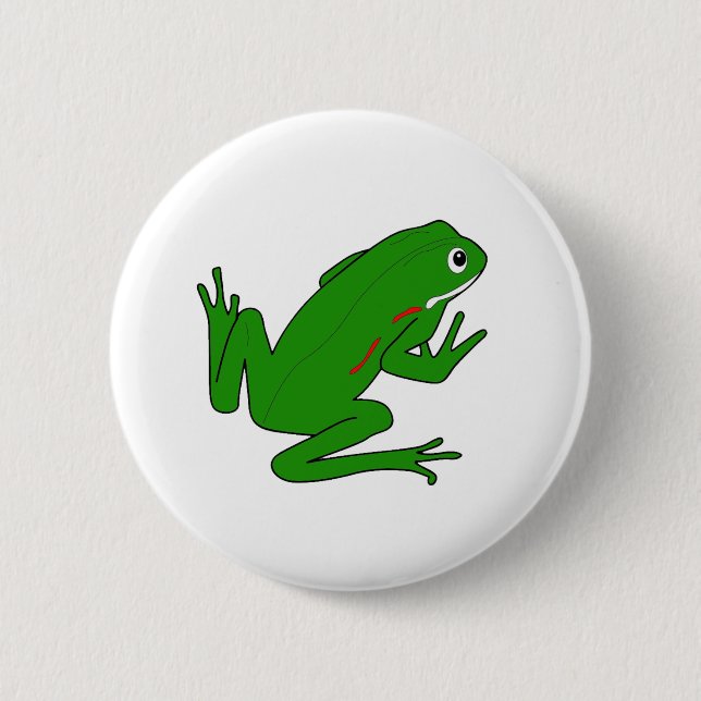 FROG PINBACK BUTTON (Front)
