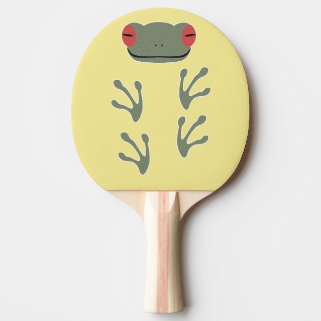 Frog Ping-Pong Paddle (Front)