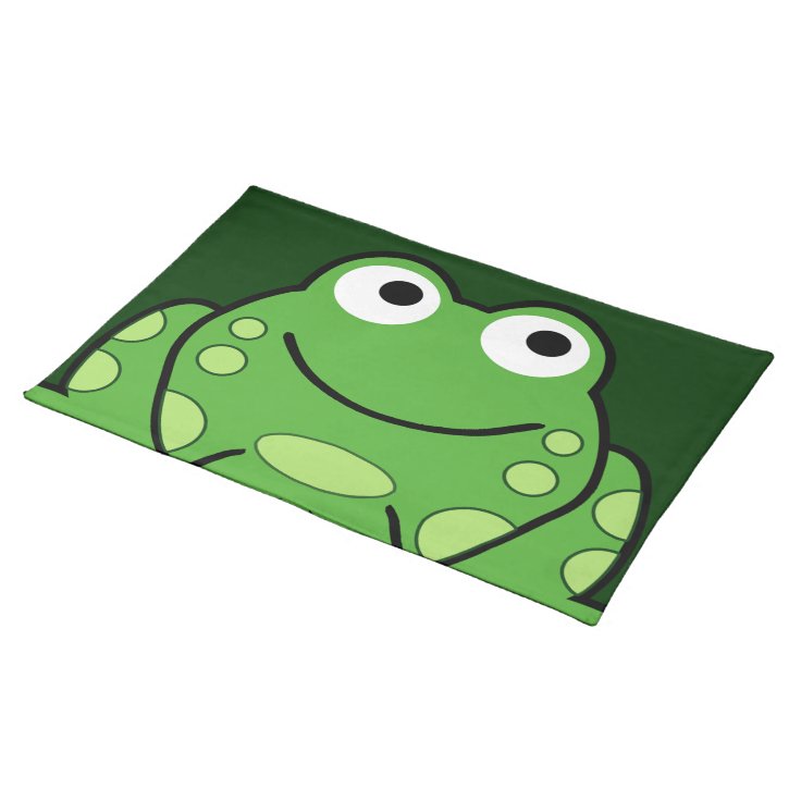 Frog Placemat | Zazzle