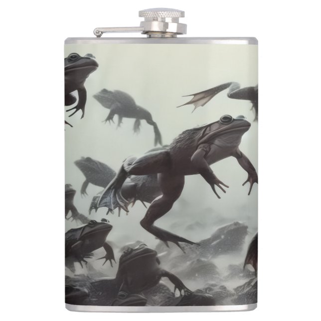 Frog Plague  Flask (Front)