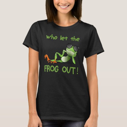 Frog Plague Pesach Passover Frogs Out Jewish Seder T_Shirt