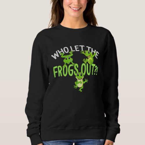 Frog Plague Pesach Passover Jewish Jew Holiday Sweatshirt