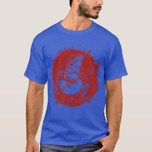 Frog playing banjo 1 T-Shirt