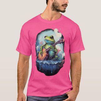 Frog Playing Banjo T-Shirt
