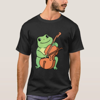 Frog Playing Cello T-Shirt