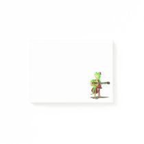Frog Playing Guitar Funny Post-it® Notes