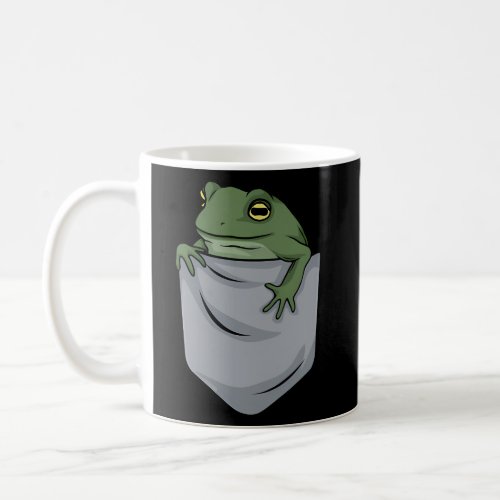 Frog Pocket For A Frog Fan Coffee Mug