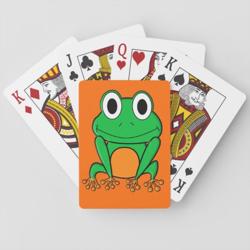 Frog Poker Cards