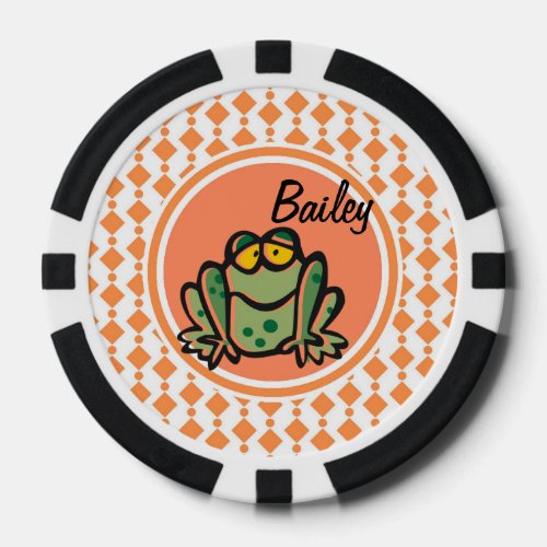 frog poker chips