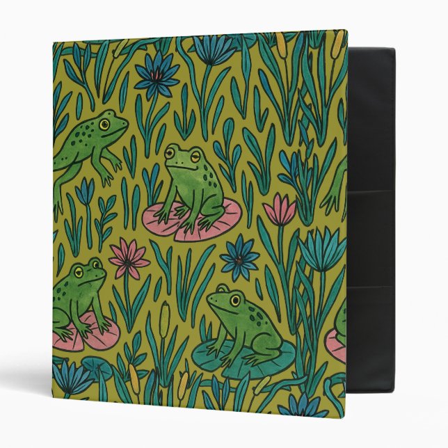 Frog Pond                                          3 Ring Binder (Front/Inside)