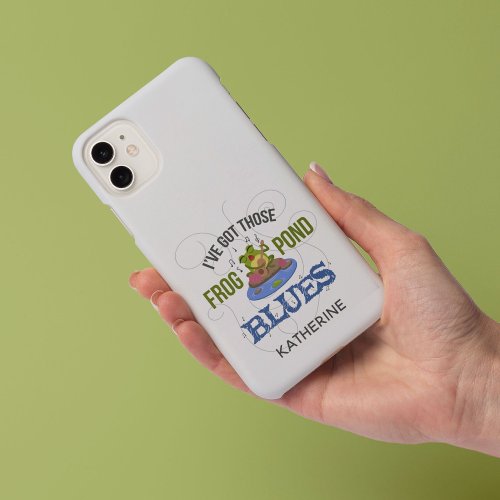 Frog Pond Blues iPhone 11 Pro Max Case