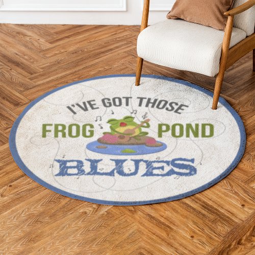 Frog Pond Blues Rug