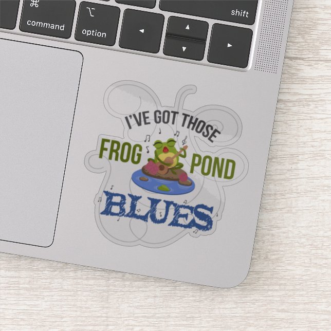 Frog Pond Blues Sticker (Detail)