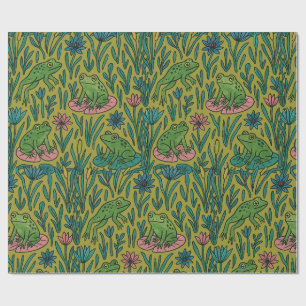 Frog Pond Wrapping Paper