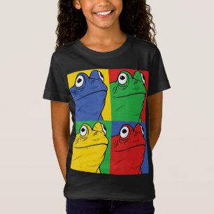 Frog pop art - amphibian Cute gift T-Shirt