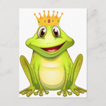 Frog Postcard by GraphicsRF at Zazzle