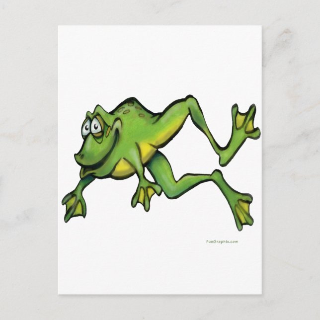 Frog Postcard (Front)
