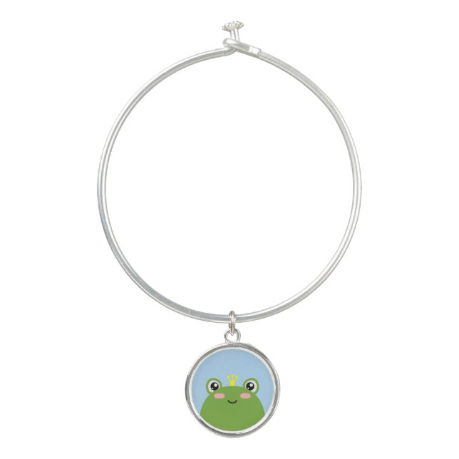 Frog Prince Bangle Bracelet (Front)