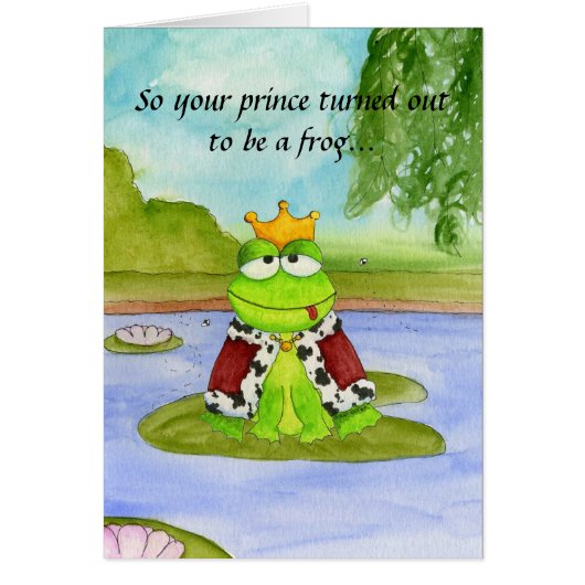 Frog Prince Card (Front)