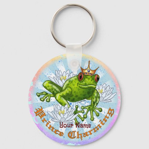 Frog Prince Charming Keychain