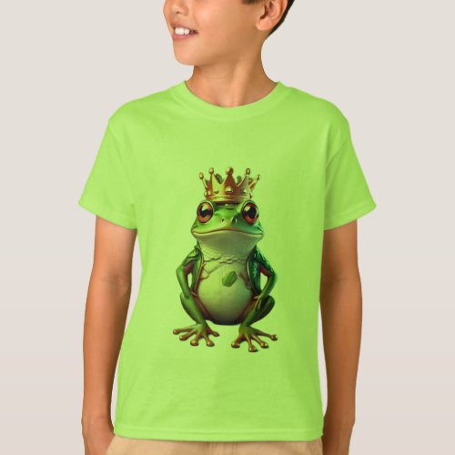 Frog Prince Collection Enchanting T_Shirt Designs