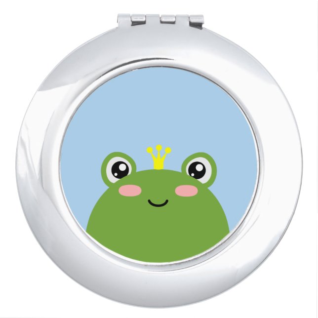 Frog Prince Compact Mirror (Front)