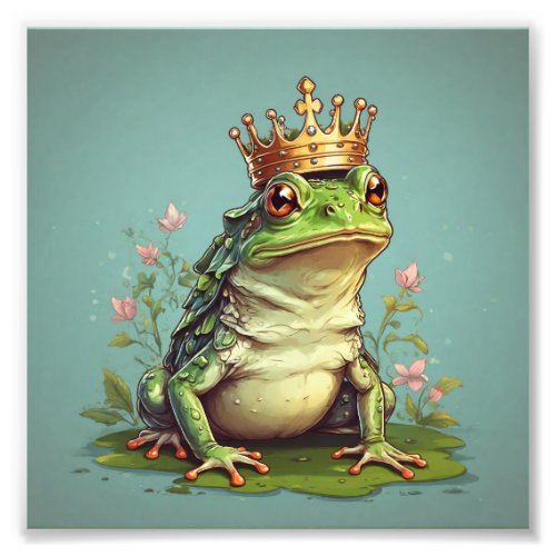 Frog Prince Fantasia Premium Satin Photo Enlargem