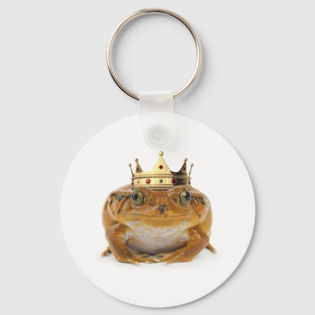 Frog Prince - front Keychain (Front)