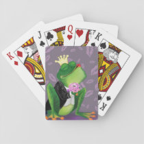 Frog Prince Funny Playing Cards