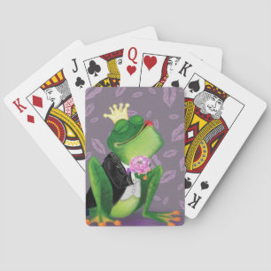 Frog Prince Funny Playing Cards