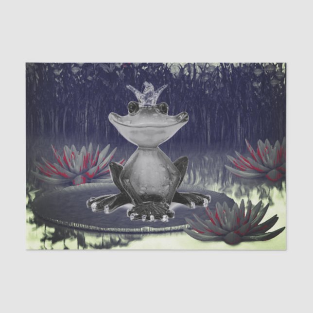 Frog Prince Gift Tissue Paper (Front)