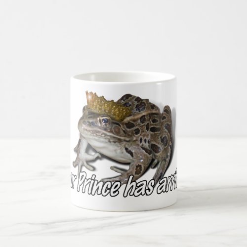 Frog Prince _ Here I Am Coffee Mug