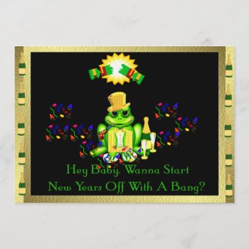 Frog Prince Invitation by Crazy_Card_Lady at Zazzle